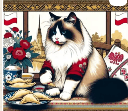 Polish Ragdoll Mascot